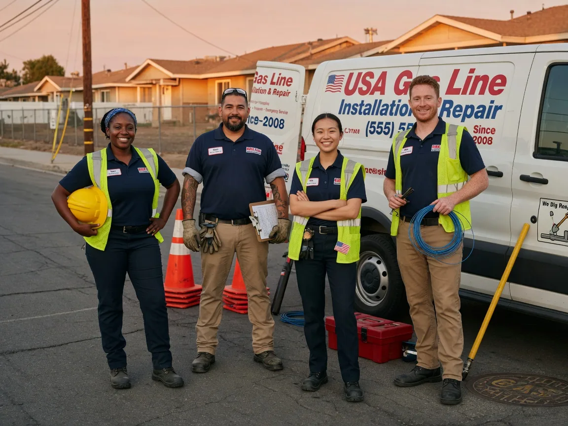 Gas Line Installation company in Auburn University, AL